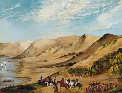 Expedición del Mayor OHalloran al Coorong, agosto de 1840 de Unbekannt Unbekannt